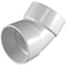 Charlotte Pipe And Foundry Charlotte Pipe Schedule 30 3 in. 3 in. D PVC 45 Degree Elbow 1 pk PVC013210600 - alternate 1